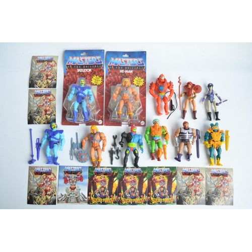 61 - Collection of He-Man action figures with original accessories including boxed factory sealed Skeleto... 