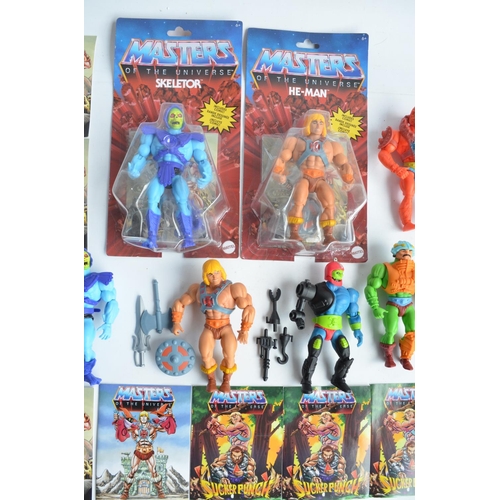 61 - Collection of He-Man action figures with original accessories including boxed factory sealed Skeleto... 