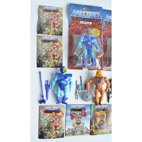 61 - Collection of He-Man action figures with original accessories including boxed factory sealed Skeleto... 