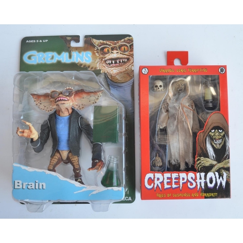 63 - Collection of horror film and television series action figure models to include 4x McFarlane Toys co... 