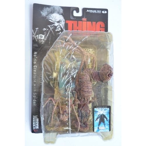 67 - Three unopened/factory sealed action figure sets from The Thing horror film to include Neca Ultimate... 