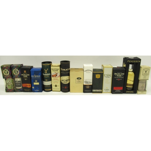 1174 - Collection of 14 whisky miniatures in original boxes to incl. Gordon & Macphail Ardbeg, 15 Year Old ... 