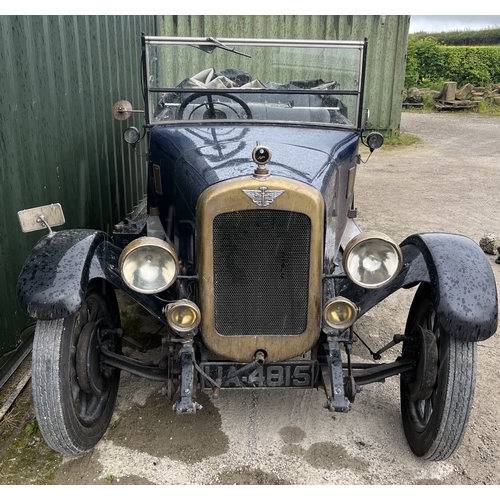 1351 - Classic 1928 Austin 12 Clifton Tourer in blue, 1631cc petrol, historic vehicle classification, four ... 