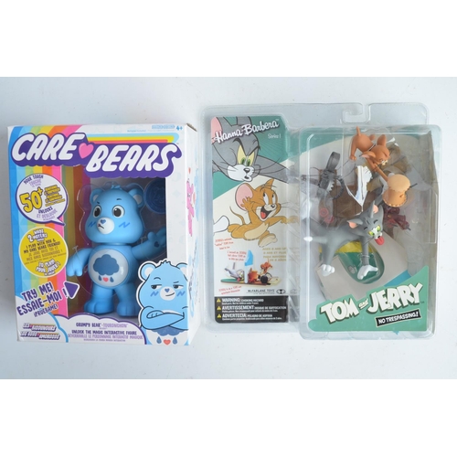 73 - Collection of nine cartoon, comedy and computer animation themed action figure sets to include McFar... 