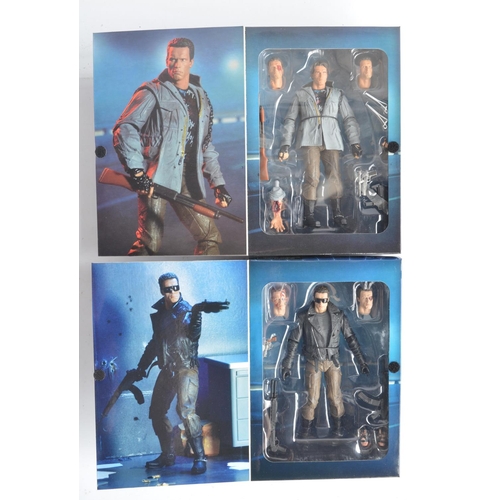 75 - Collection of Terminator and Terminator 2 action figures to include 7x Neca figures including 2x 7