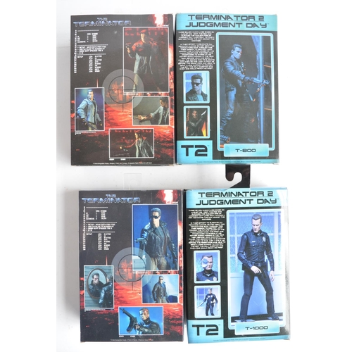 75 - Collection of Terminator and Terminator 2 action figures to include 7x Neca figures including 2x 7