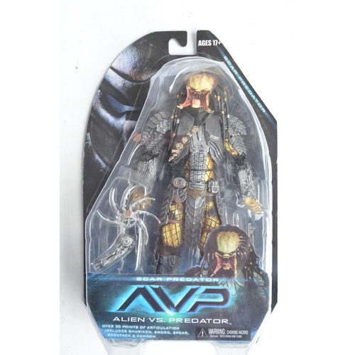 78A - Two Alien vs Predator action figure sets from Neca to include two figure Predator/Alien set and sing... 