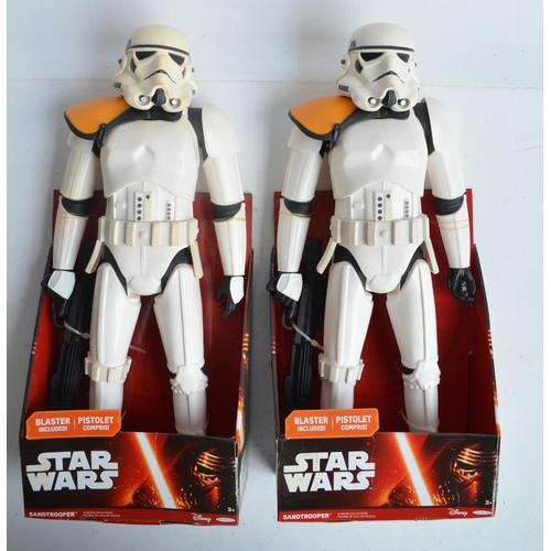 87 - Ten large Star Wars 'Big Figs' Imperial figure models by Jakks Pacific, all 18