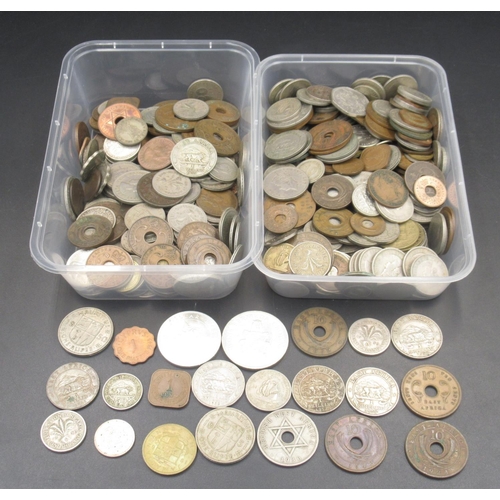 550 - Assorted collection of C20th British Empire/Commonwealth countries coins to inc. Malaya, East Africa... 