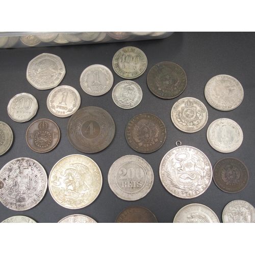 558 - Mixed collection of C19th/20th South and Central American coins to inc. Mexico, Venezuela, Brasil, A... 