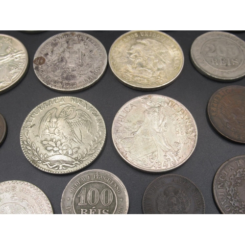 558 - Mixed collection of C19th/20th South and Central American coins to inc. Mexico, Venezuela, Brasil, A... 