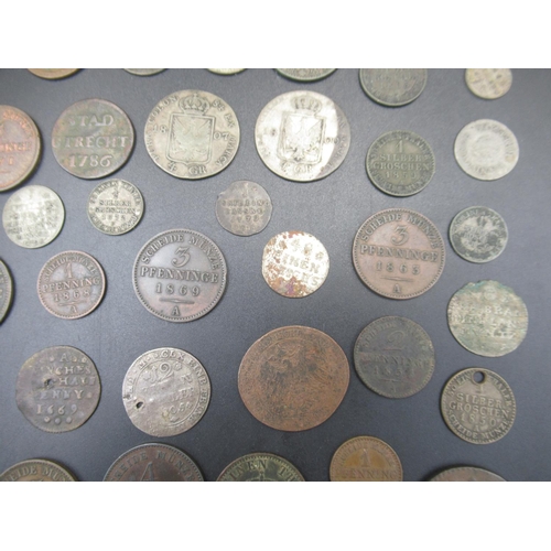 569 - Assorted collection of C19th German States coins to inc. Hellers, Pfennigs and Thalers