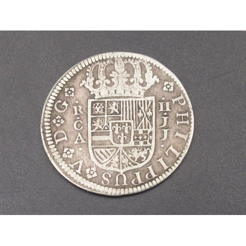 527 - Philip V 1721 Spanish Reales