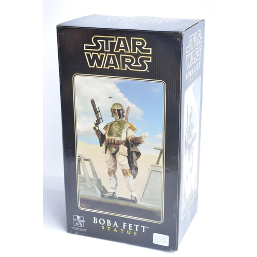 91 - Large Gentle Giant Studios 1/6th scale Boba Fett resin statue, limited edition 5238/6500, model in e... 