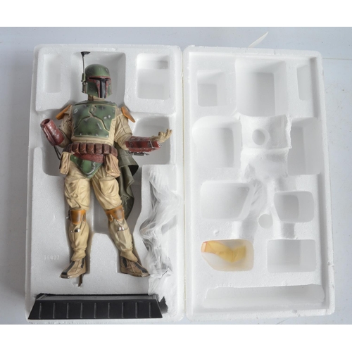 91 - Large Gentle Giant Studios 1/6th scale Boba Fett resin statue, limited edition 5238/6500, model in e... 