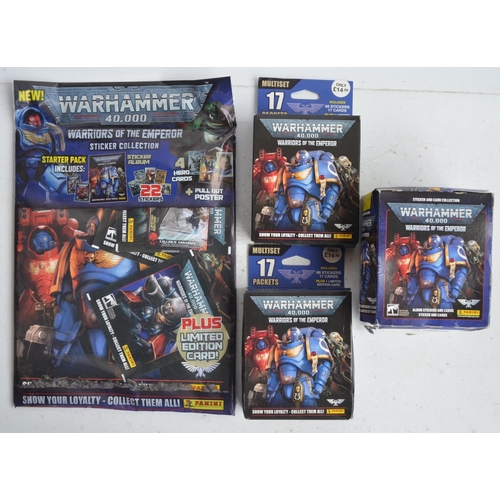 137 - Collection of JoyToy Warhammer 40,000 Chaos Space Marines and Blood Angels 1/18th scale action figur... 