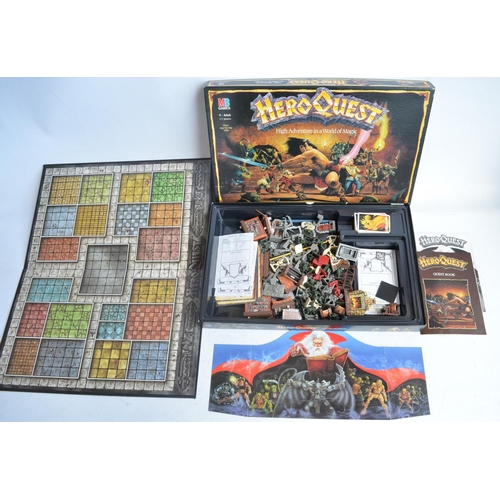 139 - Four fantasy themed board games to include an as new unopened/factory sealed Hasbro/Avalon Hill Hero... 