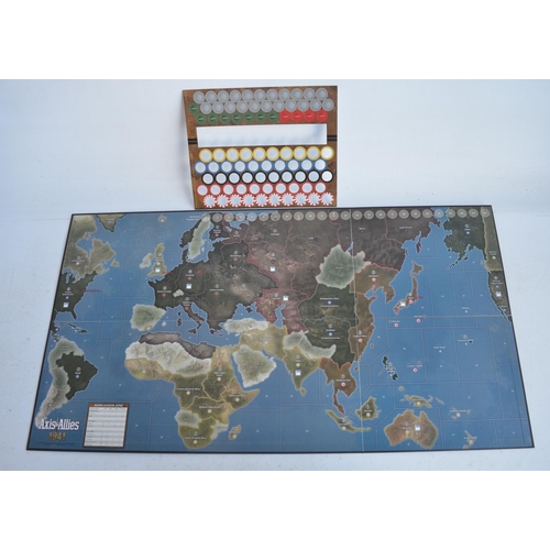 140 - Four boxed strategy based board games to include an as new/factory sealed Avalon Hill Axis & Allies ... 