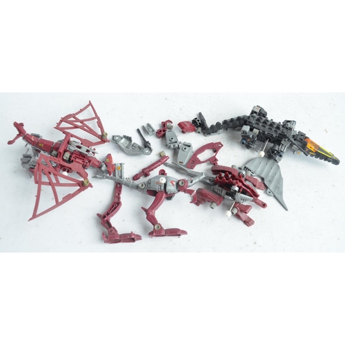 144 - Collection of vintage Tomy Zoids to include a Krark Prince Of Darkness, 2x Mammoth The Destroyer and... 