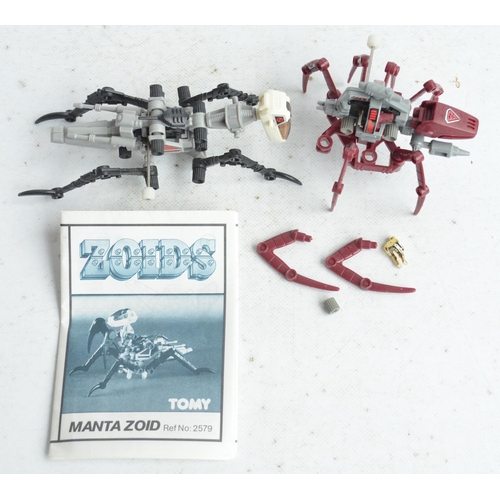 144 - Collection of vintage Tomy Zoids to include a Krark Prince Of Darkness, 2x Mammoth The Destroyer and... 