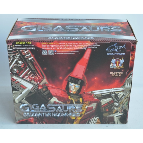 150 - Large Giga Power Toys G1 Style Master Scale Gigasaurs Master Robots Gaudenter HQ05R Red Transformer ... 