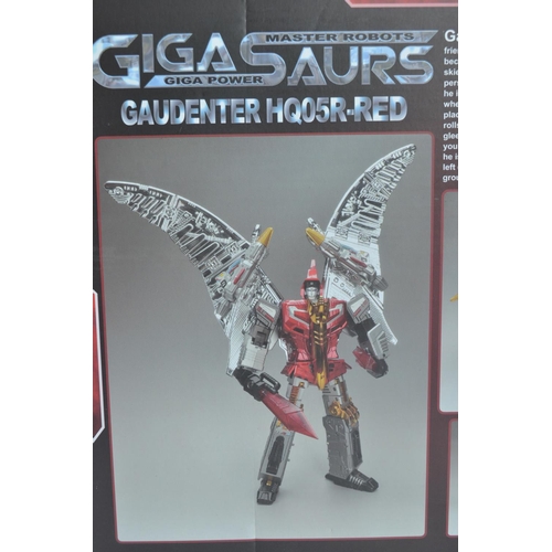 150 - Large Giga Power Toys G1 Style Master Scale Gigasaurs Master Robots Gaudenter HQ05R Red Transformer ... 