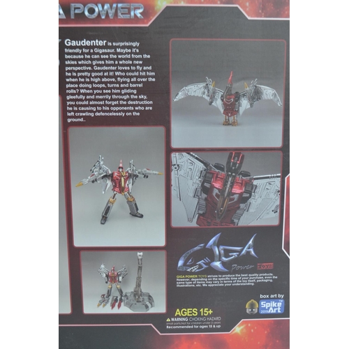 150 - Large Giga Power Toys G1 Style Master Scale Gigasaurs Master Robots Gaudenter HQ05R Red Transformer ... 