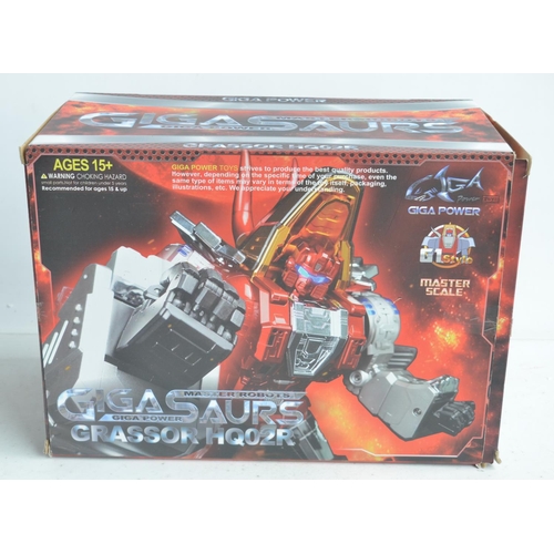 151 - Large Giga Power Toys G1 Style Master Scale Gigasaurs Master Robots Grassor HQ02R Transformer model,... 