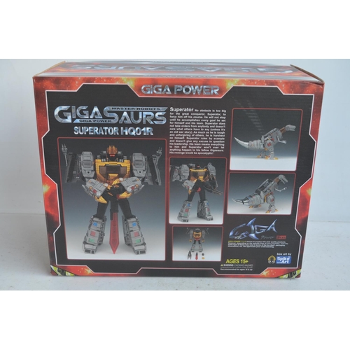 152 - Large Giga Power Toys G1 Style Master Scale Gigasaurs Master Robots Superator HQ01R Transformer mode... 