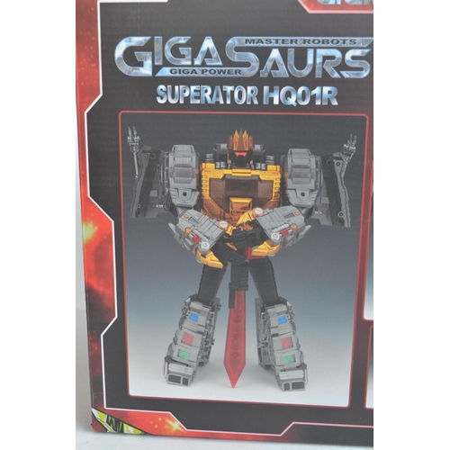 152 - Large Giga Power Toys G1 Style Master Scale Gigasaurs Master Robots Superator HQ01R Transformer mode... 