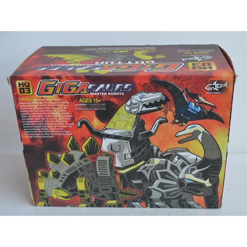 154 - Large Giga Power Toys Gigasaurs Master Robots Guttur HQ03 Transformer model, box opened, model inspe... 