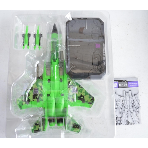 155 - Two large Hasbro Transformers Collectors Club Masterpiece models to include MP-01 Decepticon Warrior... 