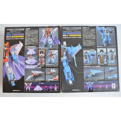 159 - Two large Takara Tomy Transformers Masterpiece models to include MP-11 Destron New Leader 'Starscrea... 