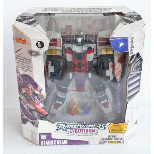 165 - Large Hasbro Cybertron key activated Starscream (height approx 14.5