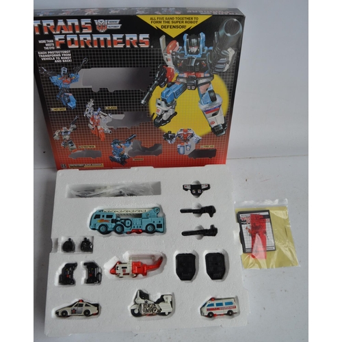 172 - Three vintage Hasbro multi model sets (all opened) to include Constructicon Warrior Devastator (item... 