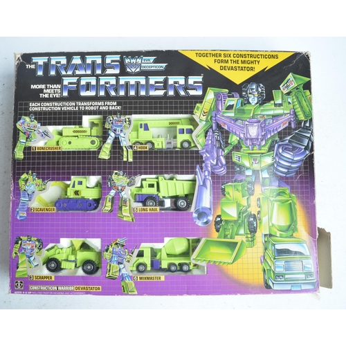 172 - Three vintage Hasbro multi model sets (all opened) to include Constructicon Warrior Devastator (item... 