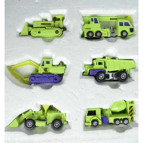 172 - Three vintage Hasbro multi model sets (all opened) to include Constructicon Warrior Devastator (item... 