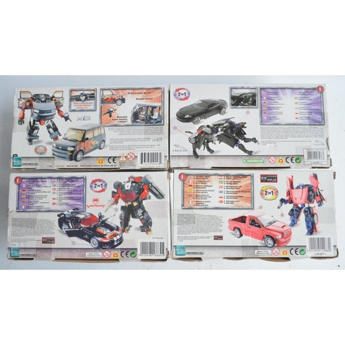 176 - Four Hasbro 1/24th scale Transformers Alternators car themed models, all unopened/factory sealed to ... 