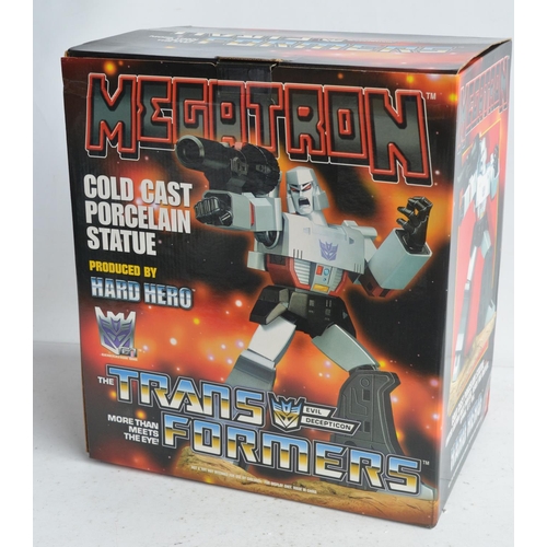 179 - Large cold cast porcelain G1 Megatron Transformers statue (stands approx 12.5