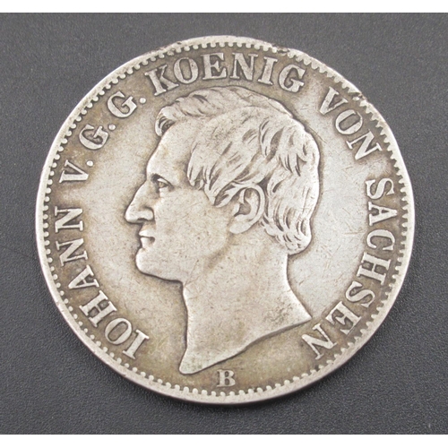 530 - 1860 Iohann V.G.G. Koenig Von Sachsen Thaler