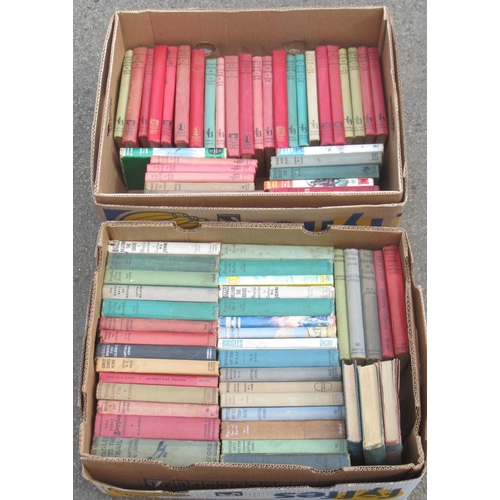 713 - Large collection of Capt. W. E. Johns hardbacks and paperbacks, to inc. Biggles, Gimlet, etc. (qty i... 