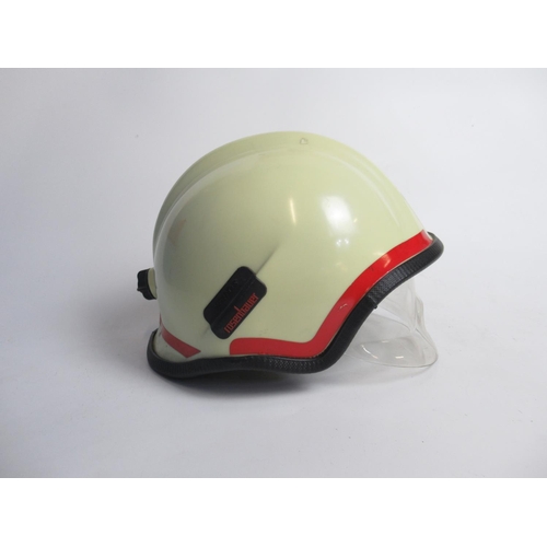 1313 - C2000s Rosenbauer 'Heros' fireman helmet with Austrian State of Salzberg crest