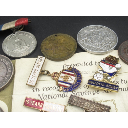 621 - Collection of C19th and C20th sport, achievement and commemorative medals