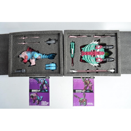 199 - TFC Toys Poseidon set of 6 Transformer type figure sets P-001 to P-006 inclusive, models inspected a... 