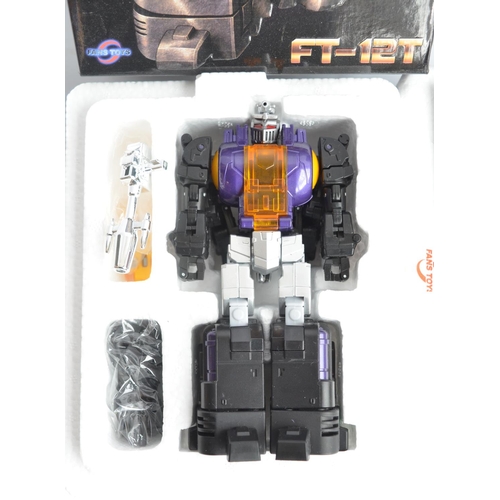 203 - Three Fans Toys Swarm Transformers to include FT-12T Grenadier, FT-13 Mercenary and FT-14 Forager (a... 