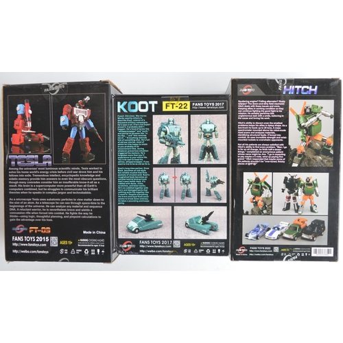 206 - Three Fans Toys Transformers (7.5