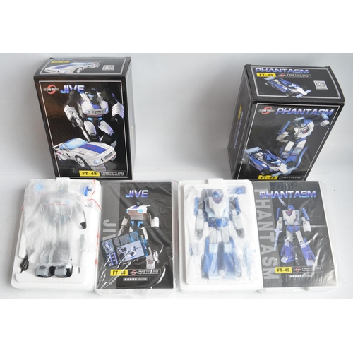 211 - Three Fans Toys Transformer models to include FT-47 'Rig' (box unopened/factory sealed), FT-48 'Jive... 