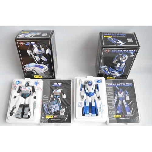 211 - Three Fans Toys Transformer models to include FT-47 'Rig' (box unopened/factory sealed), FT-48 'Jive... 