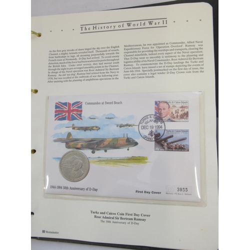 632 - Folder cont. 8 Westminster Coin First day Covers