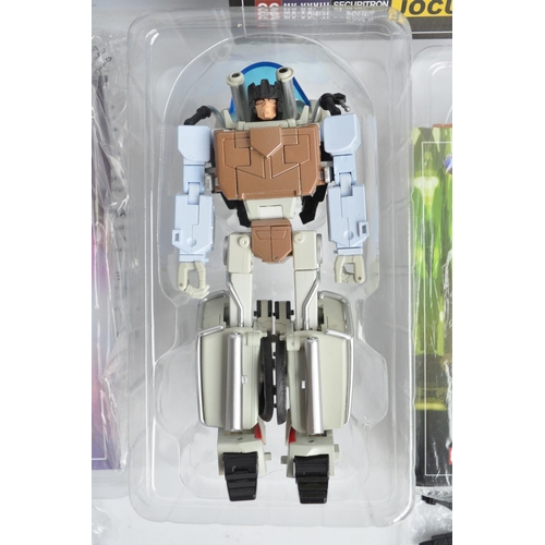 219 - Collection of seven X-Transbot Master X and Master Mini Series 86 Transformer models to include Mast... 